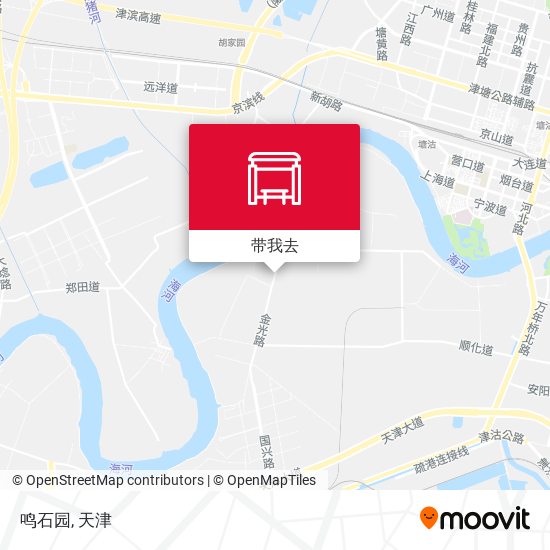 鸣石园地图