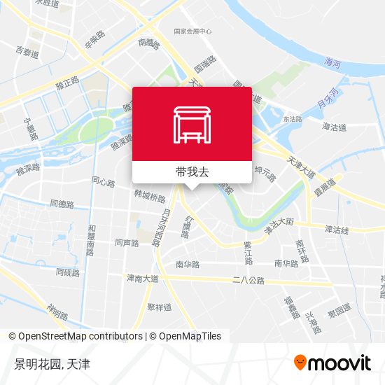 景明花园地图