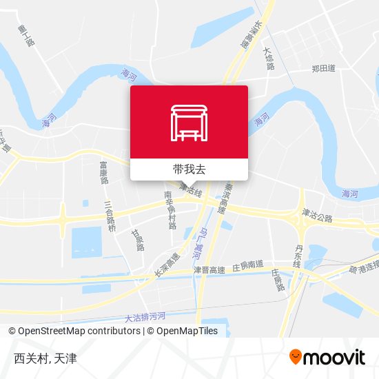 西关村地图