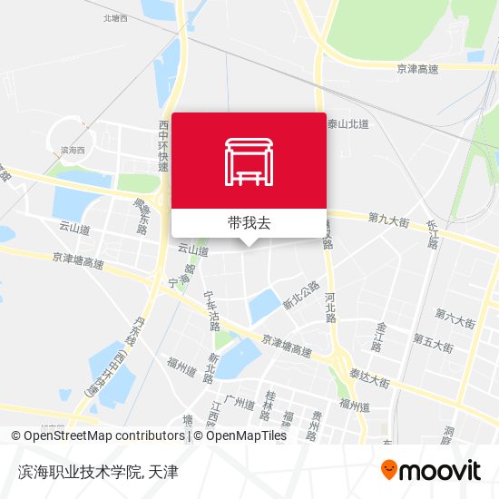 滨海职业技术学院地图