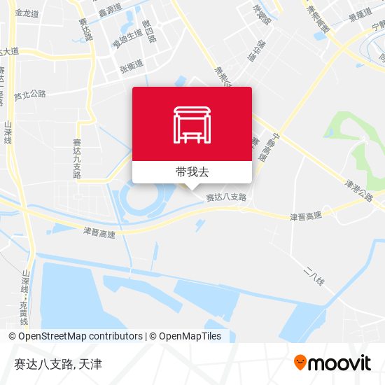 赛达八支路地图