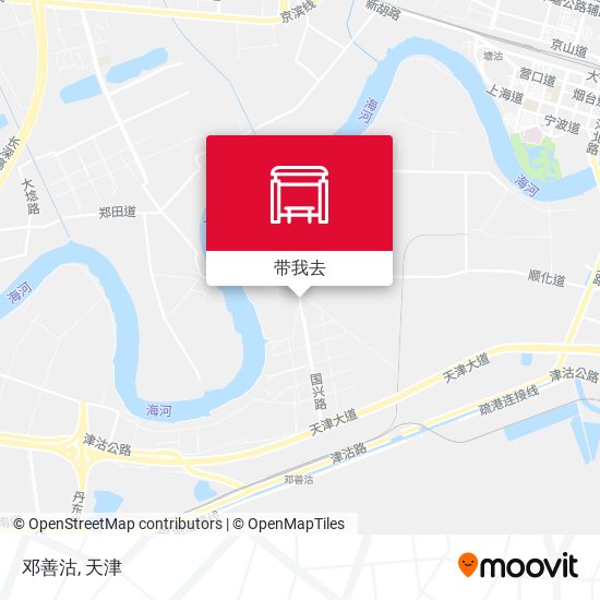 邓善沽地图
