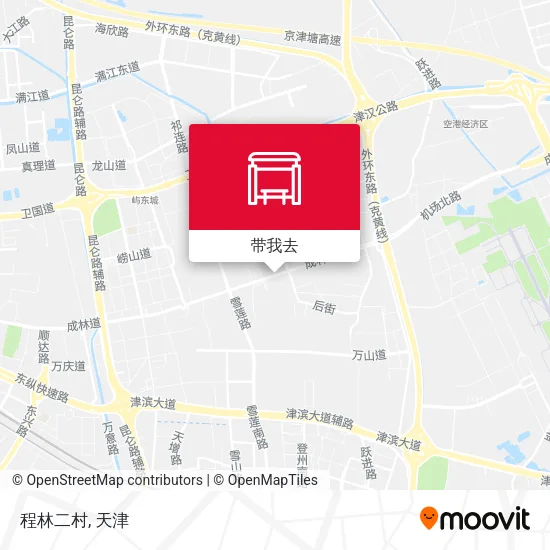 程林二村地图