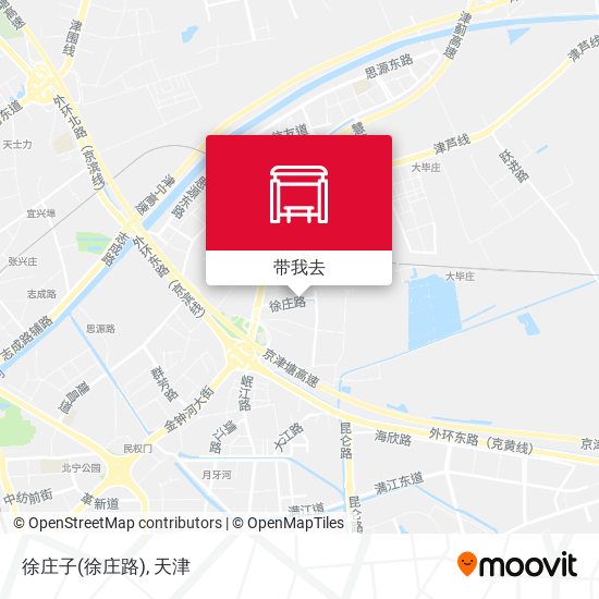 徐庄子(徐庄路)地图