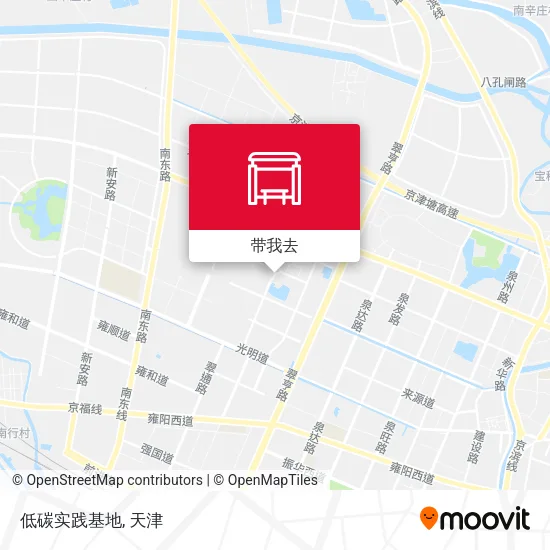低碳实践基地地图