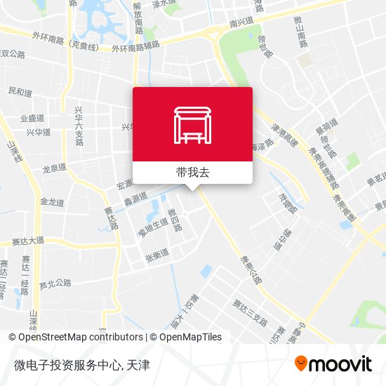 微电子投资服务中心地图