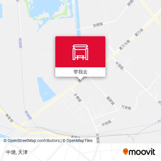 中塘地图