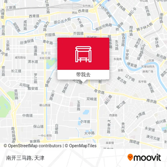 南开三马路地图
