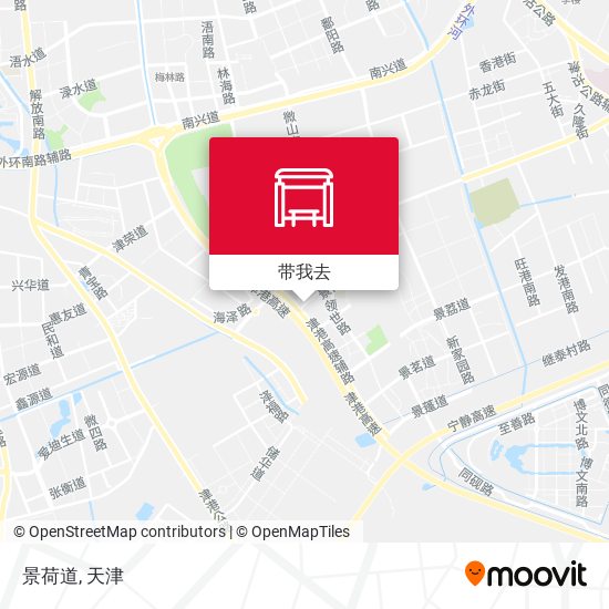 景荷道地图
