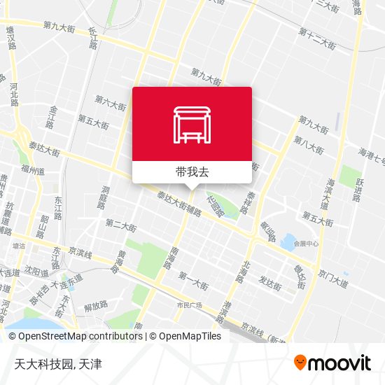 天大科技园地图