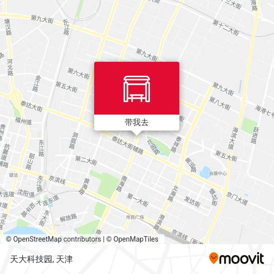 天大科技园地图