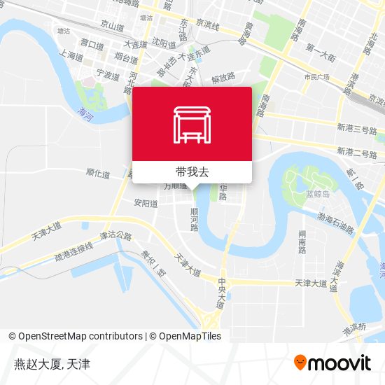 燕赵大厦地图