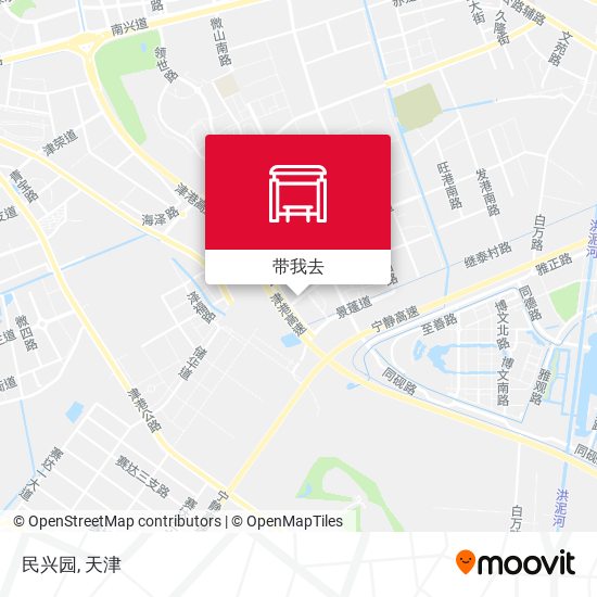 民兴园地图