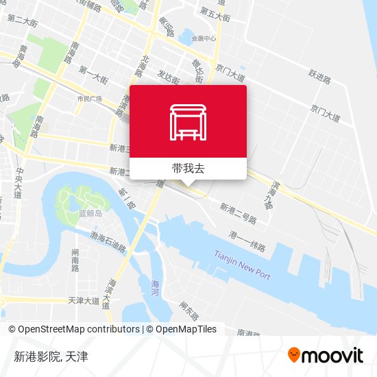 新港影院地图