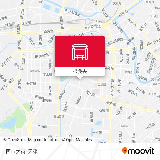 西市大街地图