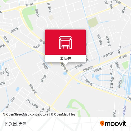 民兴园地图