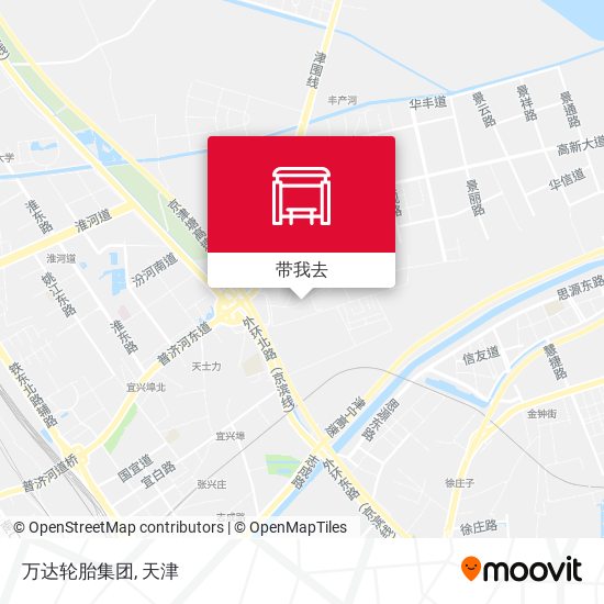 万达轮胎集团地图