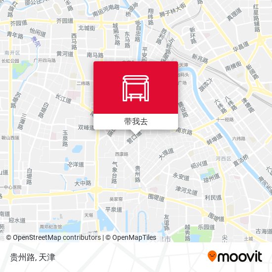 贵州路地图