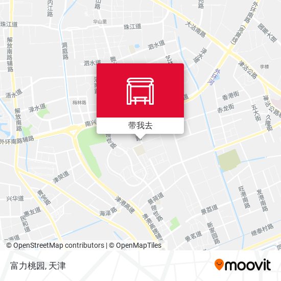 富力桃园地图