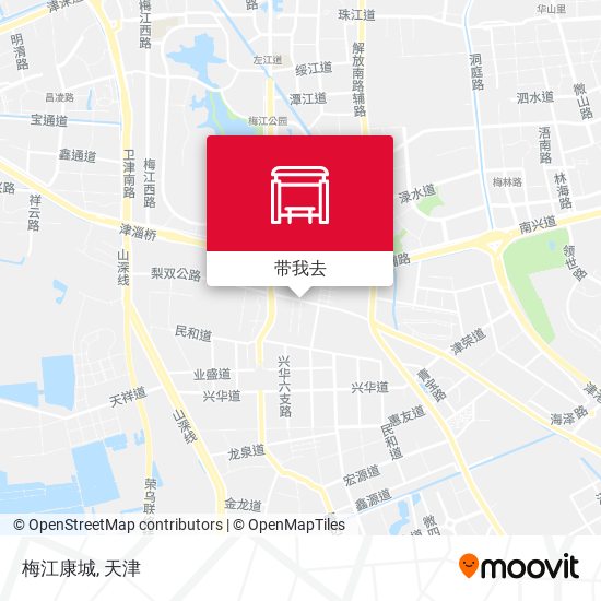 梅江康城地图