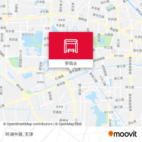环湖中路地图