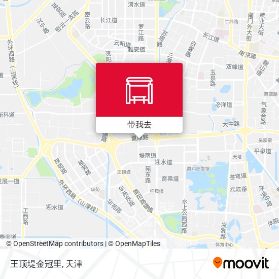 王顶堤金冠里地图