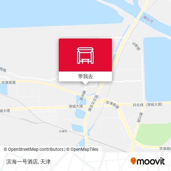 滨海一号酒店地图