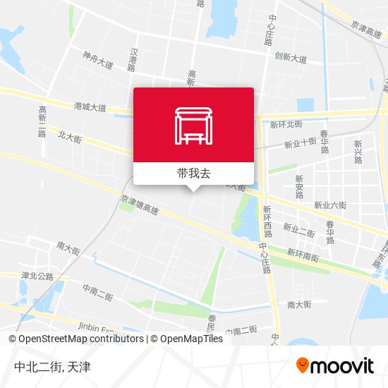 中北二街地图