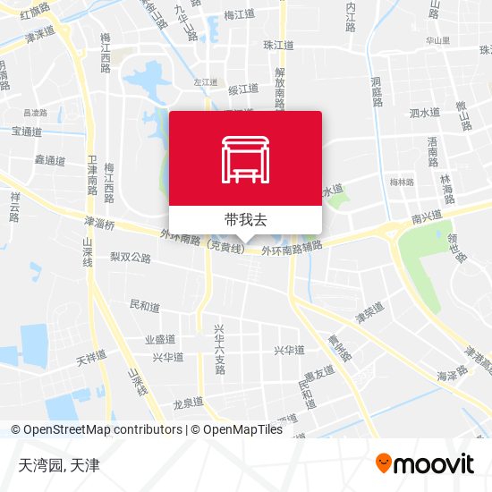 天湾园地图