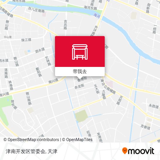 津南开发区管委会地图