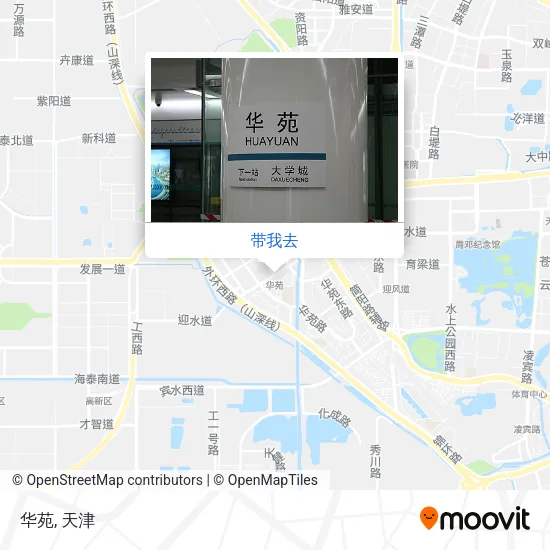 华苑地图