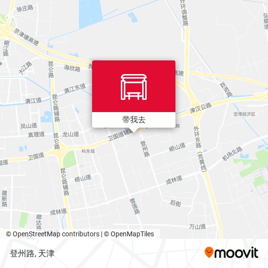 登州路地图