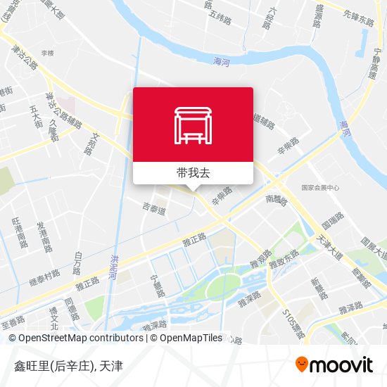 鑫旺里(后辛庄)地图