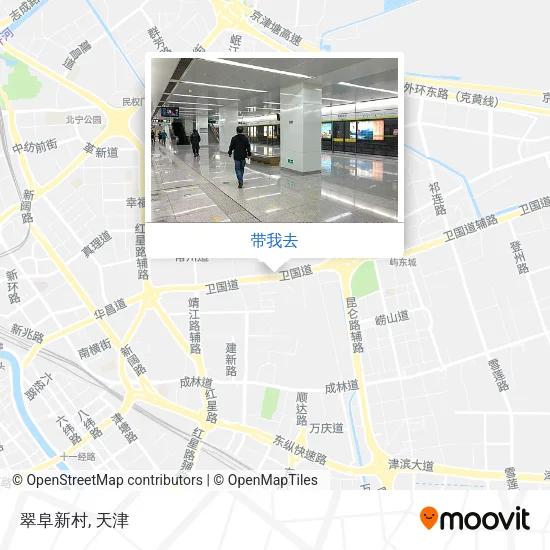 翠阜新村地图