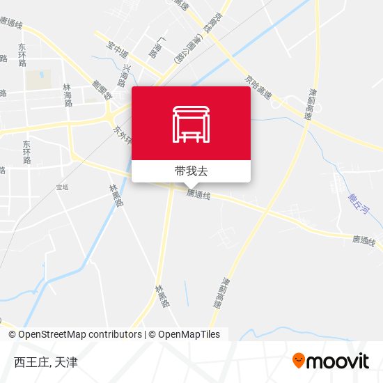 西王庄地图