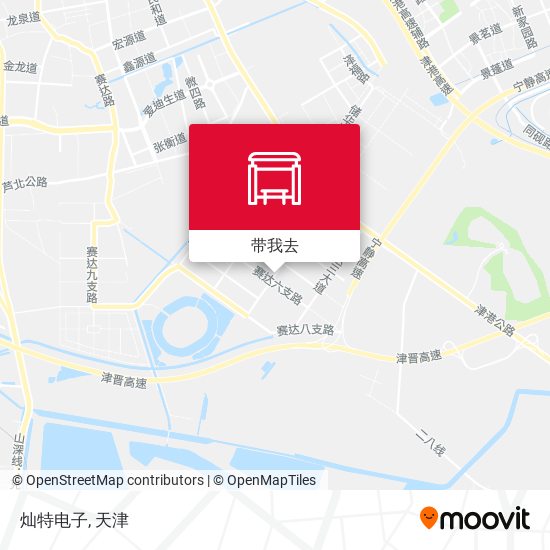 灿特电子地图