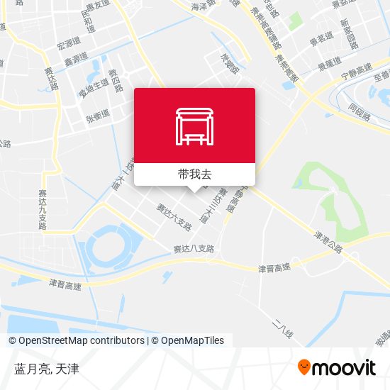 蓝月亮地图