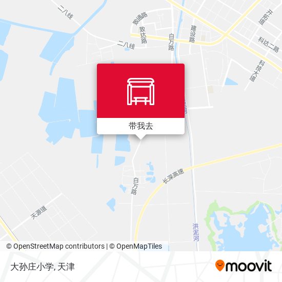 大孙庄小学地图