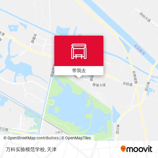 万科实验模范学校地图