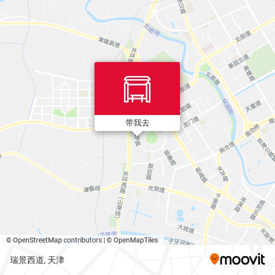 瑞景西道地图