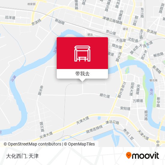 大化西门地图
