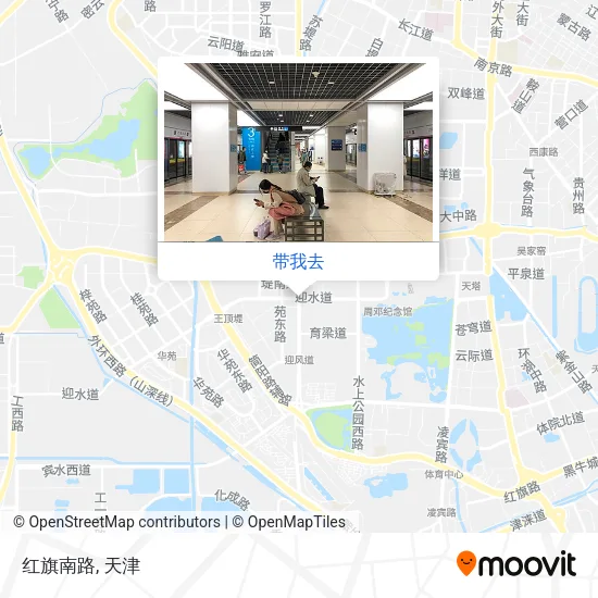 红旗南路地图