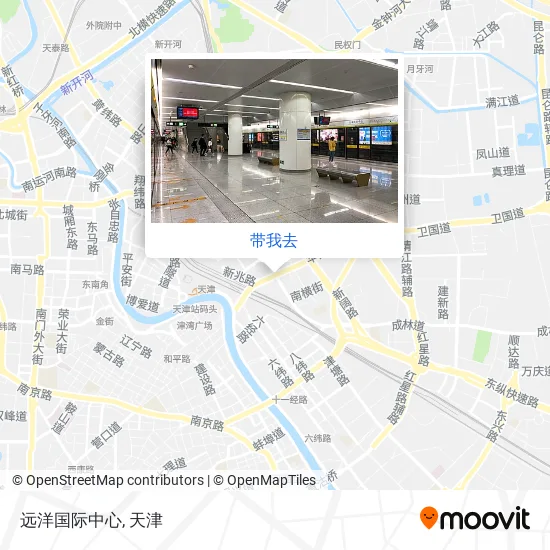 远洋国际中心地图