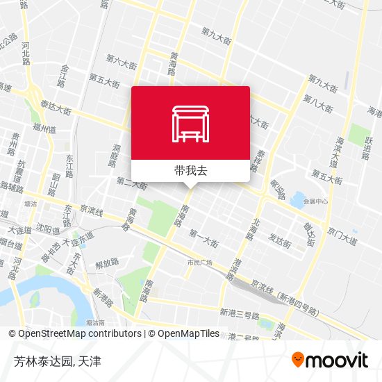 芳林泰达园地图