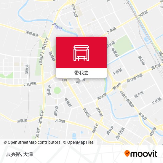 辰兴路地图