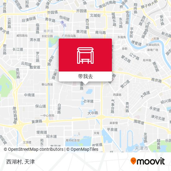 西湖村地图