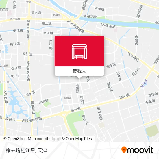 榆林路桂江里地图