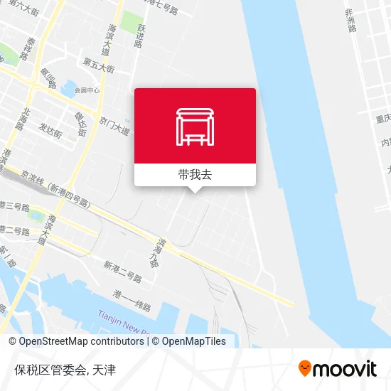 保税区管委会地图