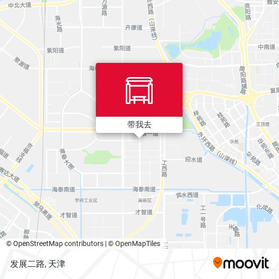 发展二路地图