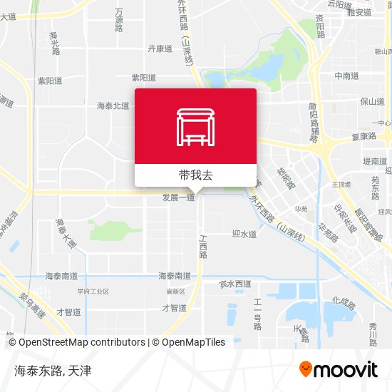 海泰东路地图